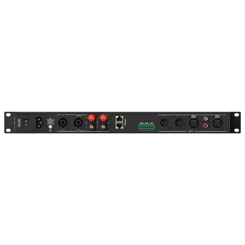 Audibax Pro MA2500T DSP - Amplificador de matriz 19″ 2×300 W con DSP y control Ethernet (Low-Z/70/100 V) - Tempo Shop