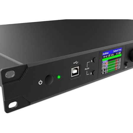 Audibax Pro MA2500T DSP - Amplificador de matriz 19″ 2×300 W con DSP y control Ethernet (Low-Z/70/100 V) - Tempo Shop
