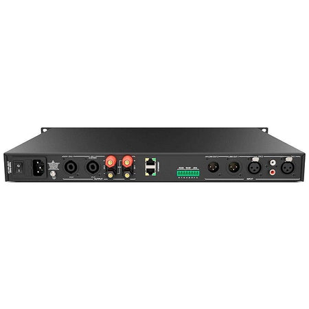 Audibax Pro MA2500T DSP Dante - Amplificador de matriz 2×300 W con DSP, Dante y control Ethernet (1U 19″) - Tempo Shop