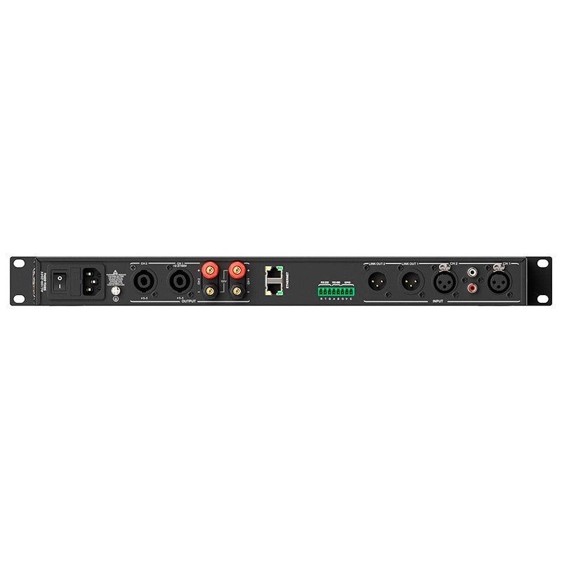 Audibax Pro MA2500T DSP Dante - Amplificador de matriz 2×300 W con DSP, Dante y control Ethernet (1U 19″) - Tempo Shop