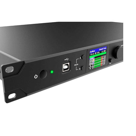 Audibax Pro MA2500T DSP Dante - Amplificador de matriz 2×300 W con DSP, Dante y control Ethernet (1U 19″) - Tempo Shop