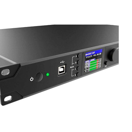 Audibax Pro MA4500T DSP - Amplificador de matriz 19″ 4×300 W (bridge 2×600 W) con DSP y control Ethernet - Tempo Shop