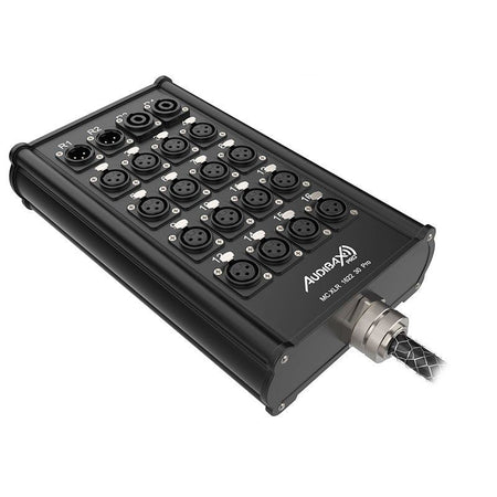 Audibax Pro MC XLR 162230 Pro 30M - Cajetín de escenario multicore 30 m, 16 XLR + 2 XLR + 2 Speakon - Tempo Shop