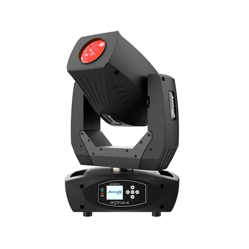 Audibax Pro Monster 200 Hybrid — Cabeza móvil híbrida LED 200 W (spot/beam con frost a wash), zoom 7–21º y 18 canales DMX - T