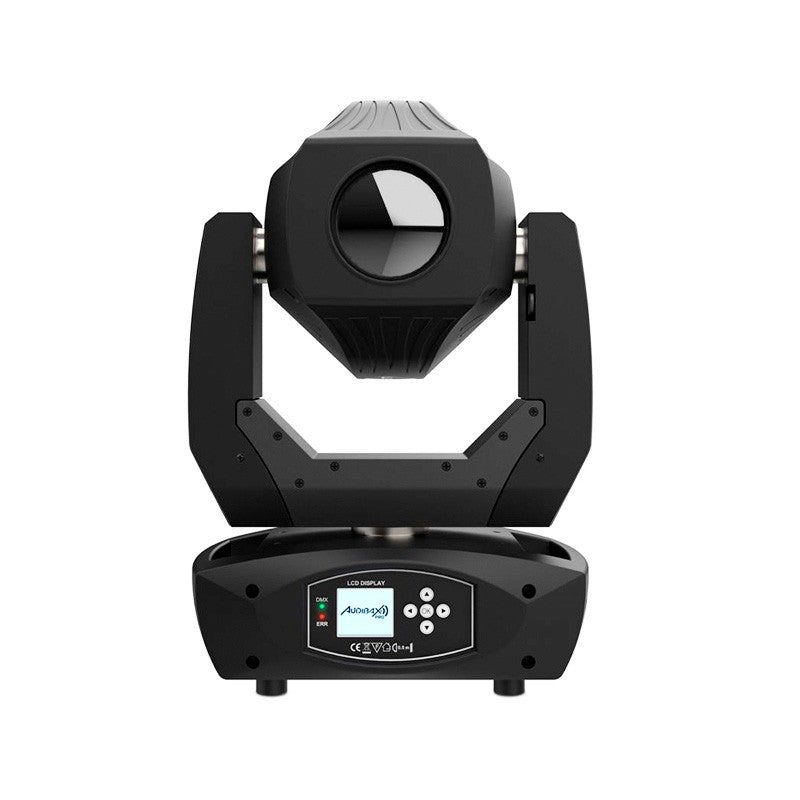 Audibax Pro Monster 200 Hybrid — Cabeza móvil híbrida LED 200 W (spot/beam con frost a wash), zoom 7–21º y 18 canales DMX - T