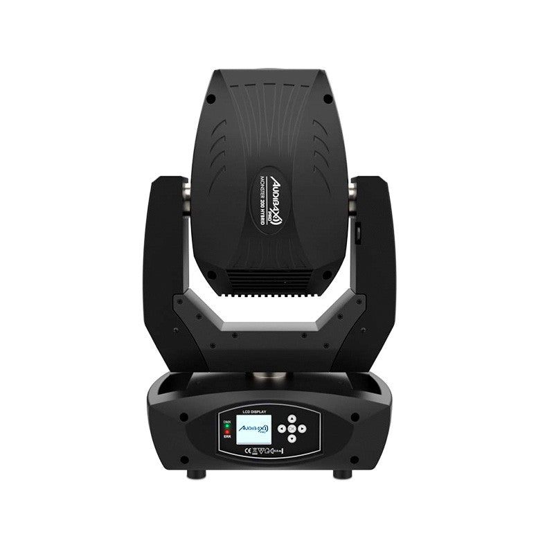 Audibax Pro Monster 200 Hybrid — Cabeza móvil híbrida LED 200 W (spot/beam con frost a wash), zoom 7–21º y 18 canales DMX - T
