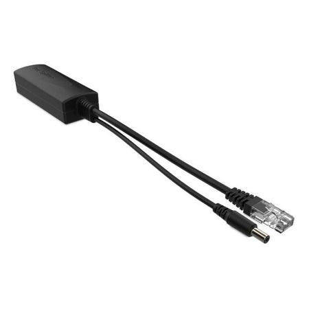 Audibax Pro R1 PoE PSU - Splitter PoE 12 V / 25 W para cámaras IP no PoE (RJ45 + jack, 802.3af/at) - Tempo Shop