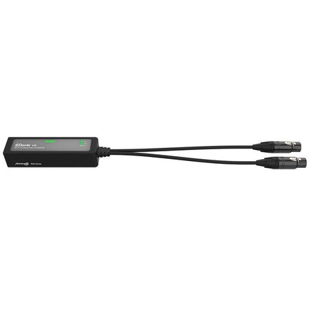Audibax Pro R22i Dante - Adaptador Dante con 2 entradas analógicas balanceadas, 24-bit, PoE y compatibilidad AES67 - Tempo Sh
