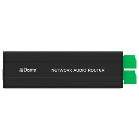 Audibax Pro R44io Dante - Interfaz 4×4 analógica/Dante compacta de 12 V para instalación y rental - Tempo Shop