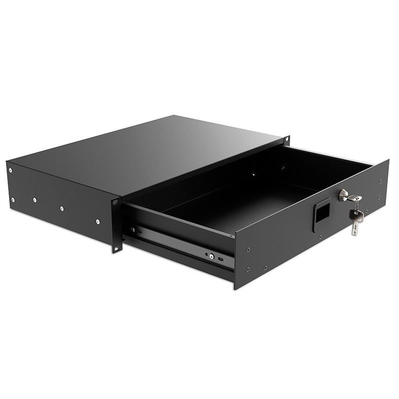 Audibax Pro Rack Drawer 2U 280 K - Cajón 19" con Llave - Tempo Shop