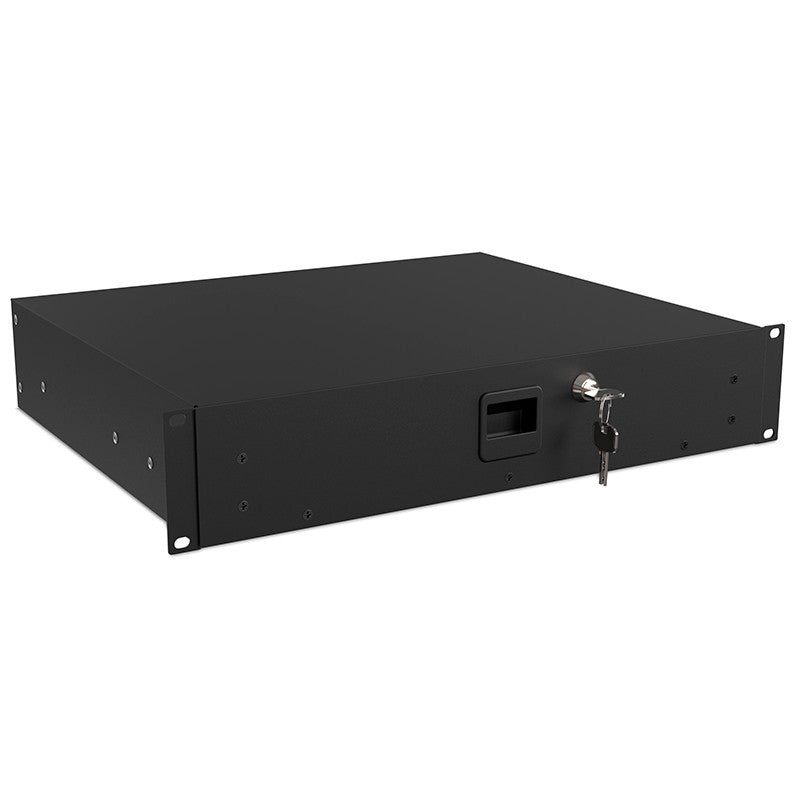 Audibax Pro Rack Drawer 2U 370 K - Cajón Extraíble con Llave - Tempo Shop