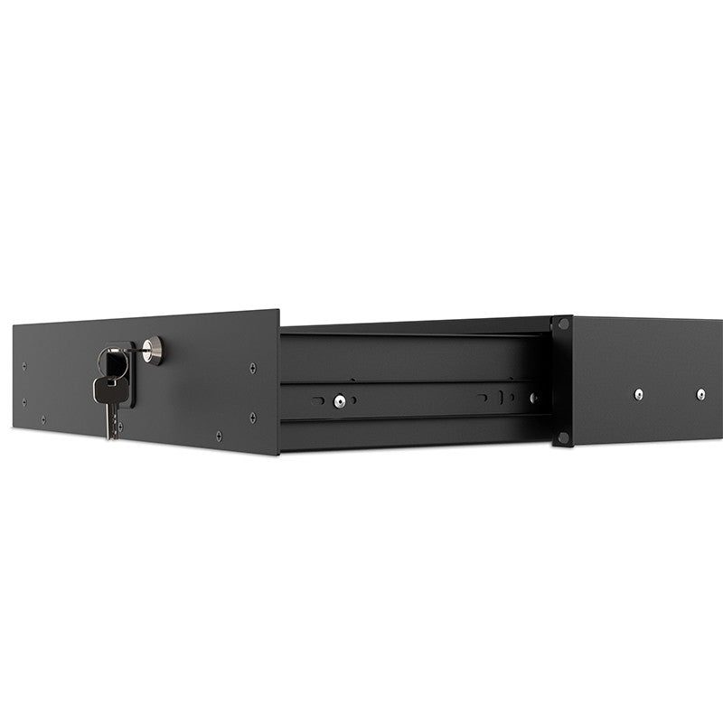 Audibax Pro Rack Drawer 2U 370 K - Cajón Extraíble con Llave - Tempo Shop