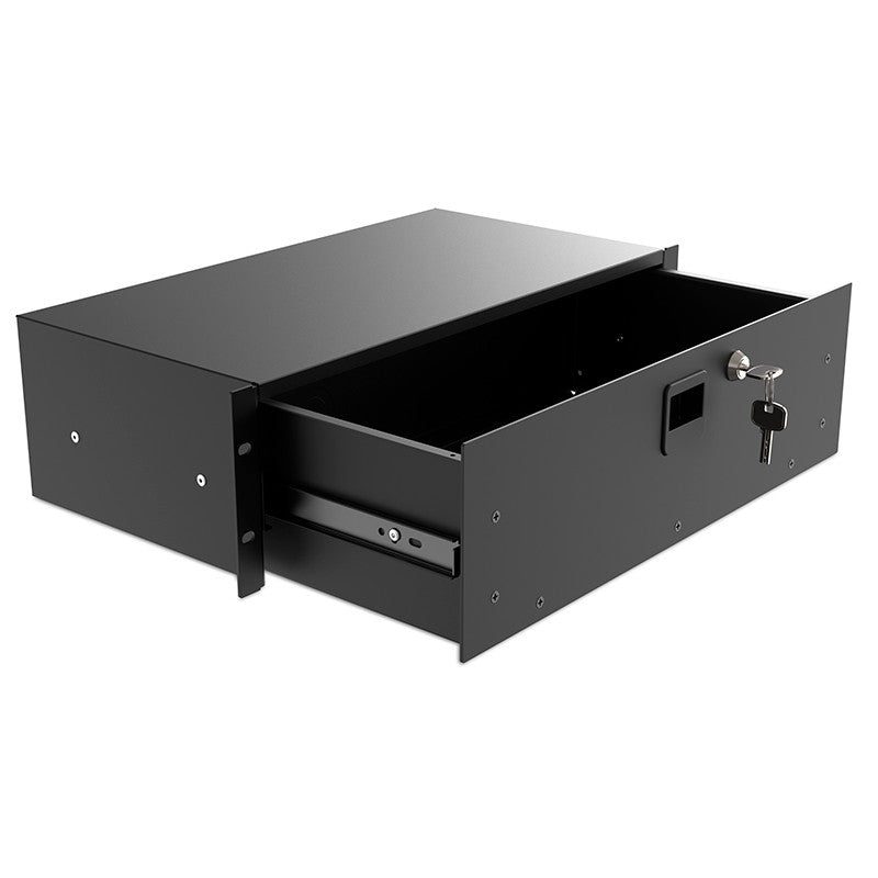 Audibax Pro Rack Drawer 3U 230 K - Cajón Extraíble con Llave - Tempo Shop