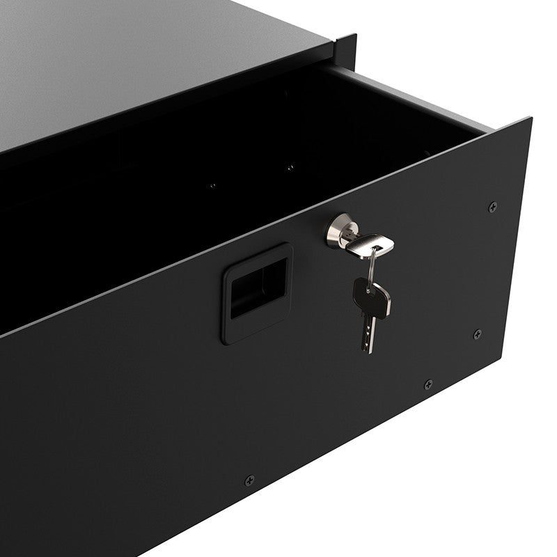 Audibax Pro Rack Drawer 4U 370 K - Cajón con Llave para Rack - Tempo Shop