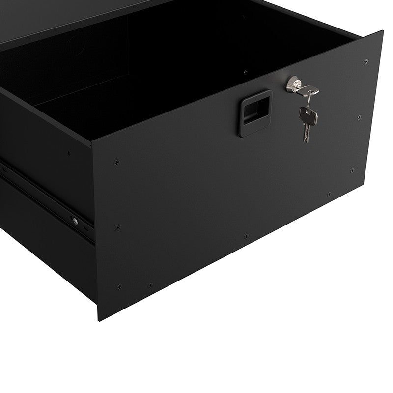 Audibax Pro Rack Drawer 5U 500 K - Cajón para rack 19" con cerradura - Tempo Shop