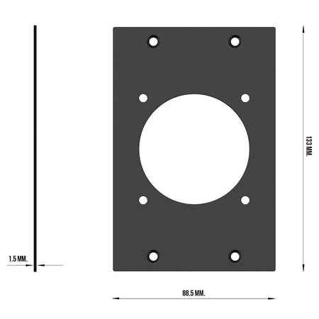 Audibax Pro Rack OD600 - Panel de Rack 3U Tipo D - Tempo Shop