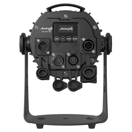 Audibax Pro Splash 80 - Foco PAR LED 80 W RGBALC 6-en-1 IP65, 25° de serie, RDM/DMX y funcionamiento sin ventilador - Tempo S