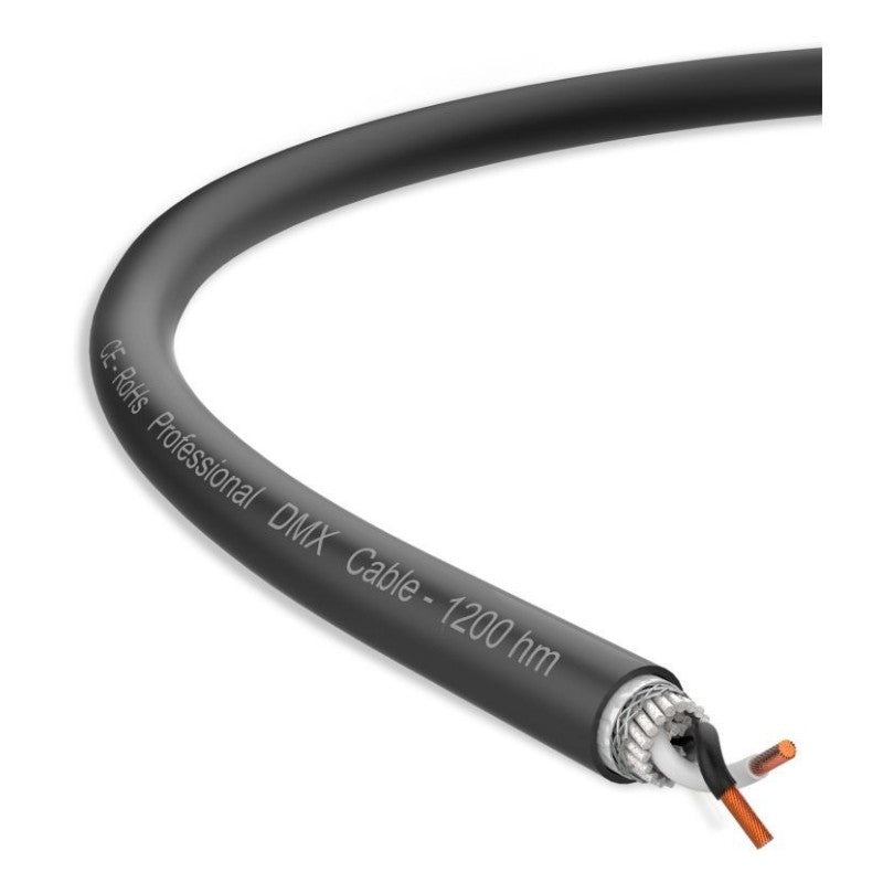 Audibax Pro BPD100 Black - Bobina Cable DMX 100m - Tempo Shop