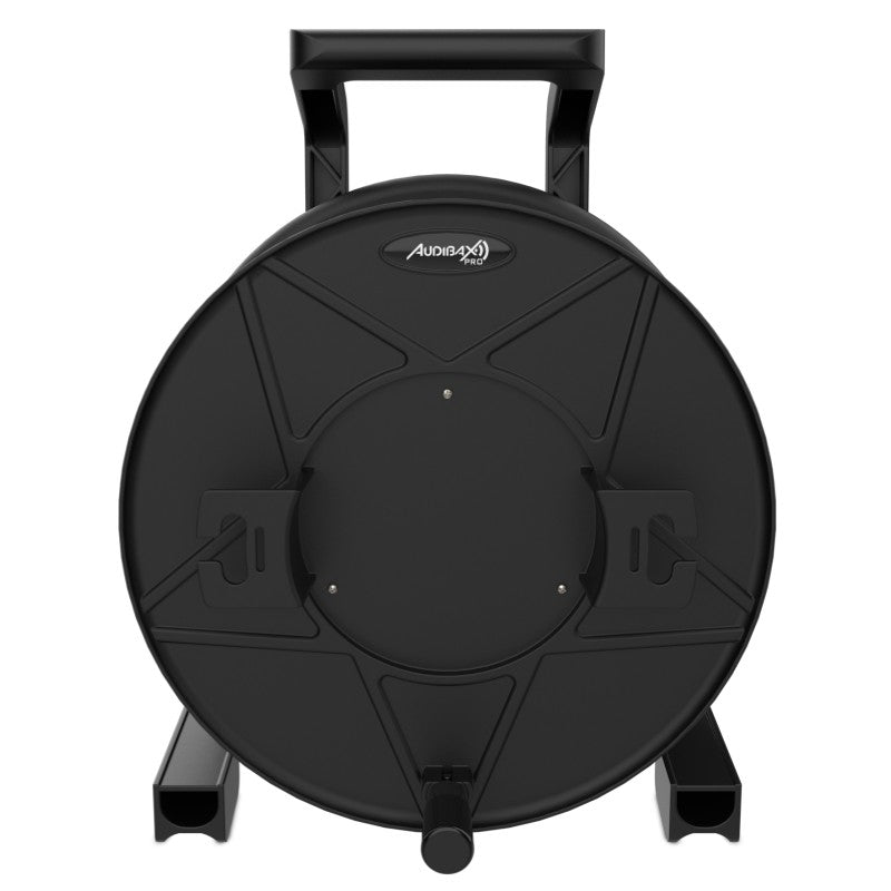 Audibax Pro CDM210 - Tambor enrollacables Ø 260 mm con freno y brida frontal