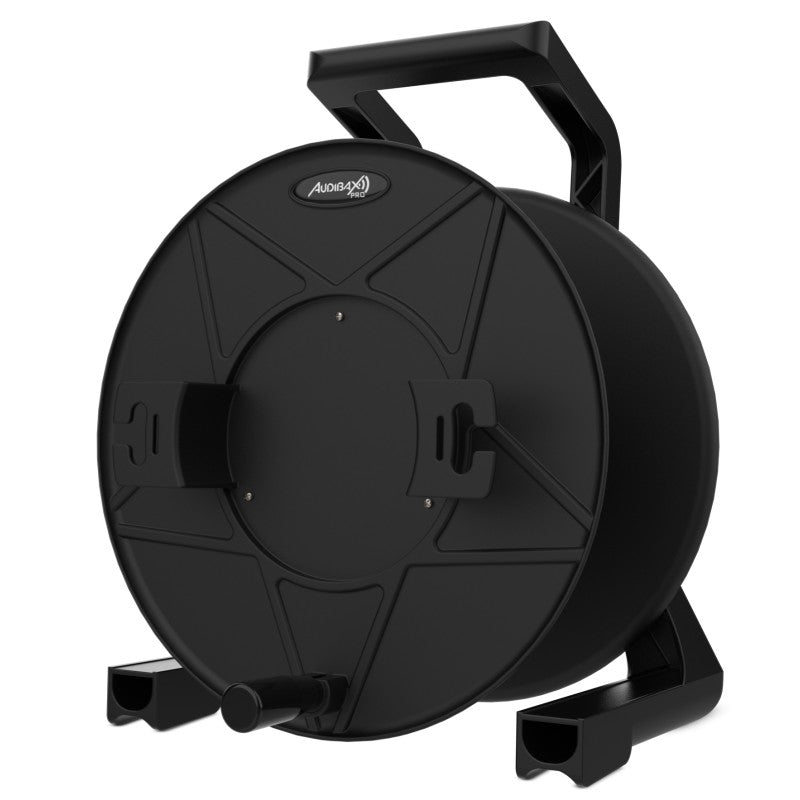 Audibax Pro CDM210 - Tambor enrollacables Ø 260 mm con freno y brida frontal