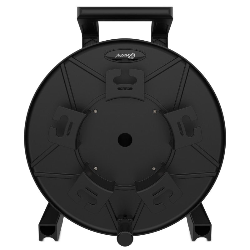 Audibax Pro CDM230 - Tambor enrollacables Ø 320 mm con freno y brida frontal