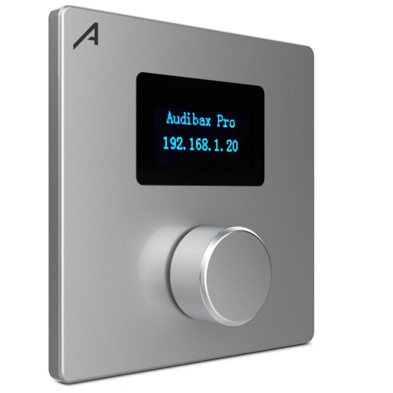 Audibax Pro M88 WP1 - Panel de pared PoE con mando de volumen para control de matriz (UDP/TCP-IP)