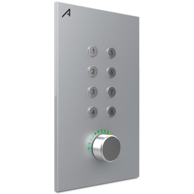 Audibax Pro M88 WP2 - Panel de pared PoE con 8 botones programables para control de matriz (UDP/TCP-IP)