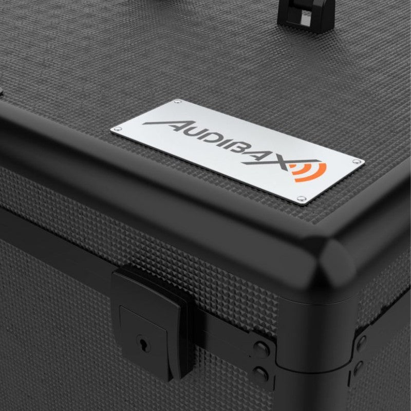 Audibax PRO - PAR - Maleta Flight Case para 4 Focos PAR 56 y Cabezas Móviles (LM70, Iowa 70, Boston) - Tempo Shop