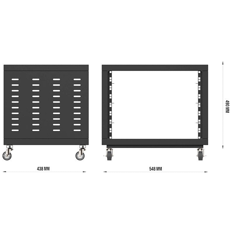 Audibax Pro Rack 8U - Armario Rack 19" - Tempo Shop