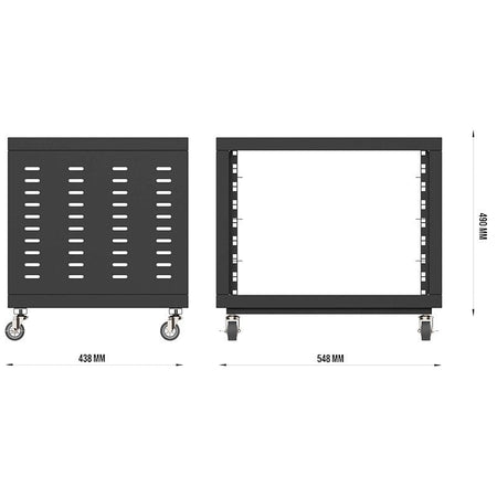 Audibax Pro Rack 8U - Armario Rack 19" - Tempo Shop
