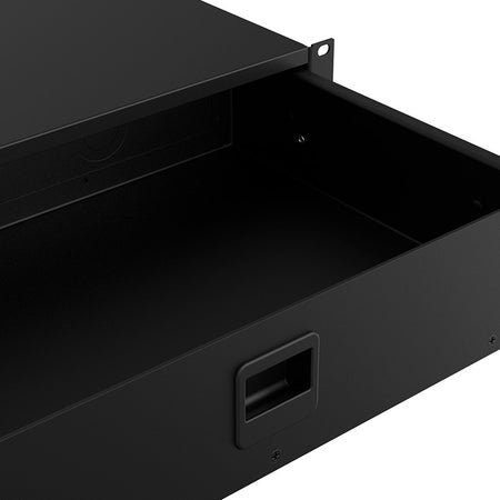 Audibax Pro Rack Drawer 2U 280 - Cajón Extraíble para Rack 19"