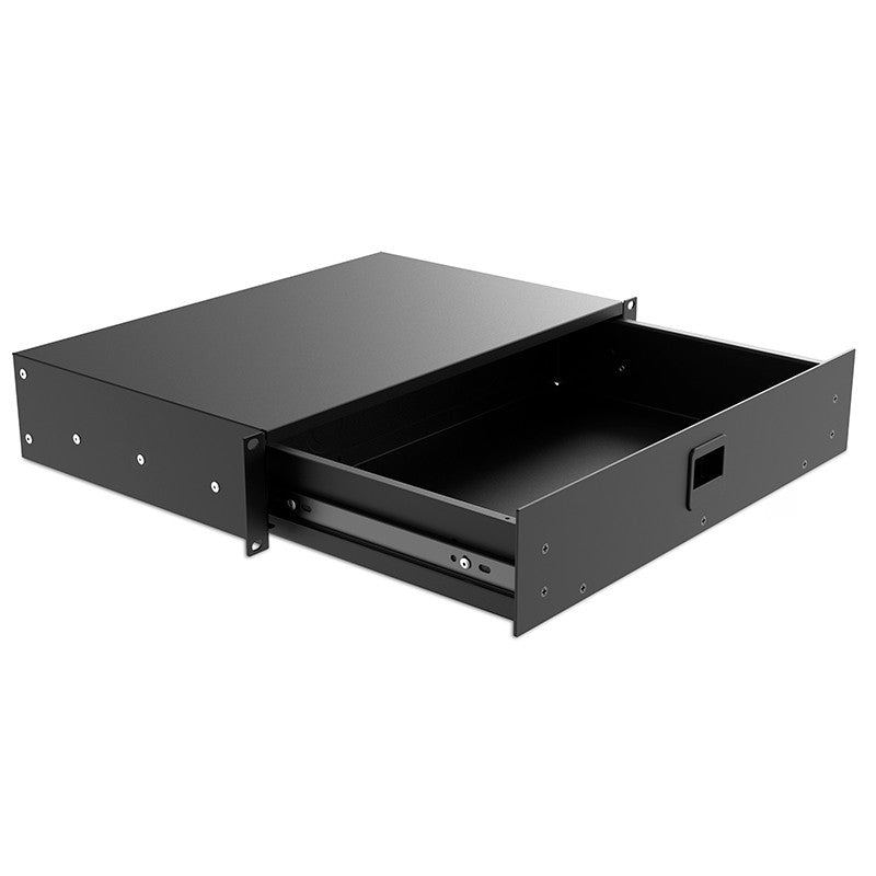 Audibax Pro Rack Drawer 2U 280 - Cajón Extraíble para Rack 19"