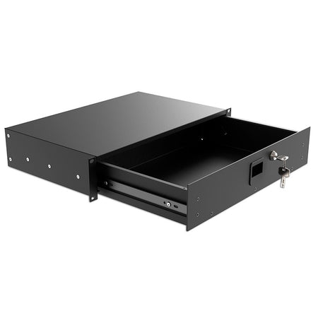 Audibax Pro Rack Drawer 2U 280 K - Cajón 19" con Llave