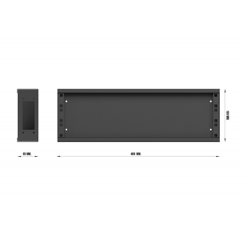 Audibax Pro Rack Drawer 3U - Cajón extraíble para rack