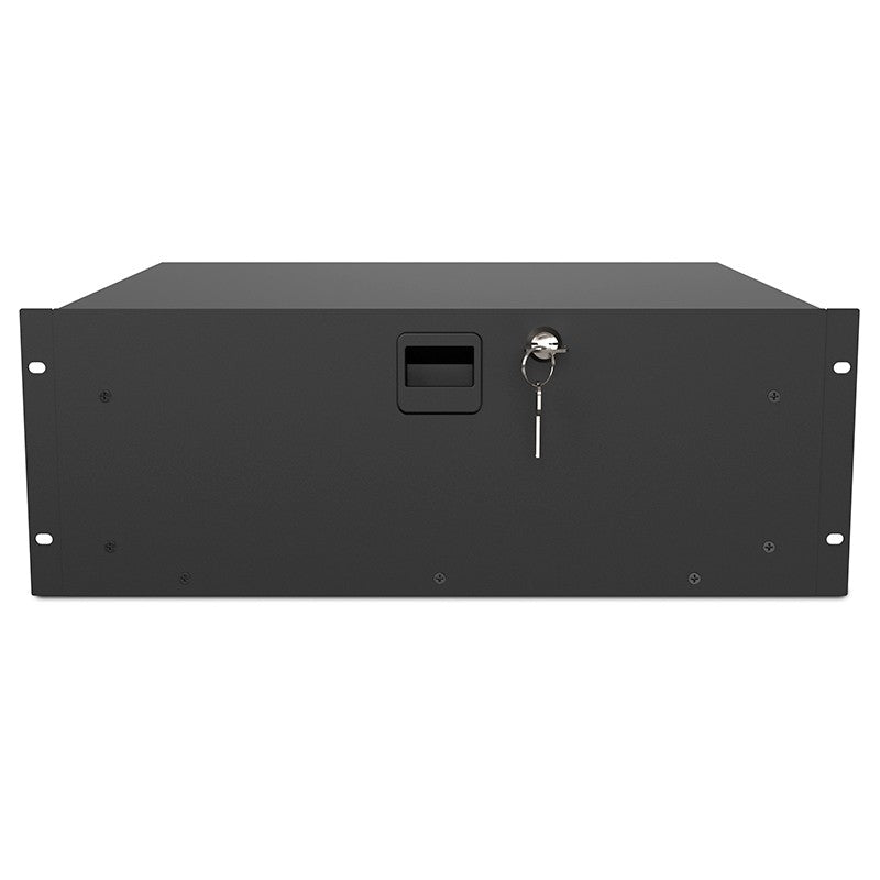 Audibax Pro Rack Drawer 4U 370 K - Cajón con Llave para Rack