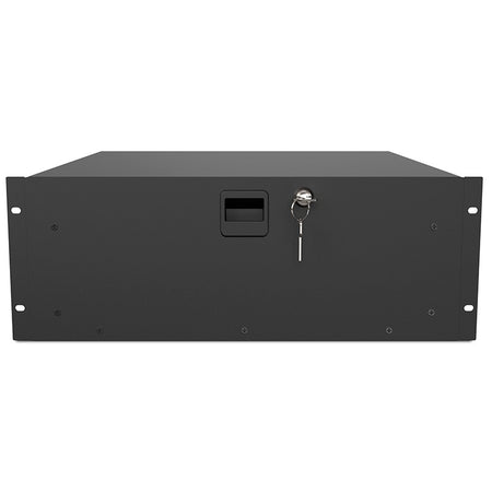 Audibax Pro Rack Drawer 4U 500 K - Cajón de 19 Pulgadas con Cerradura