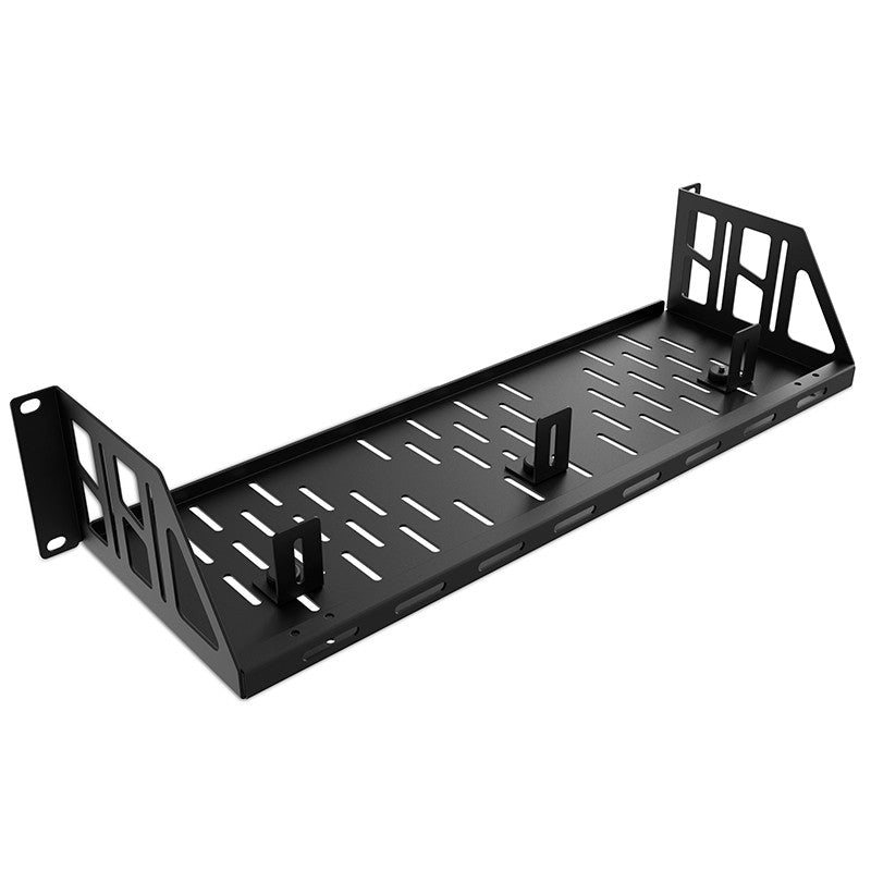 Audibax Pro Rack Shelf Vent 2U 150 - Bandeja de Ventilación para Rack 19"