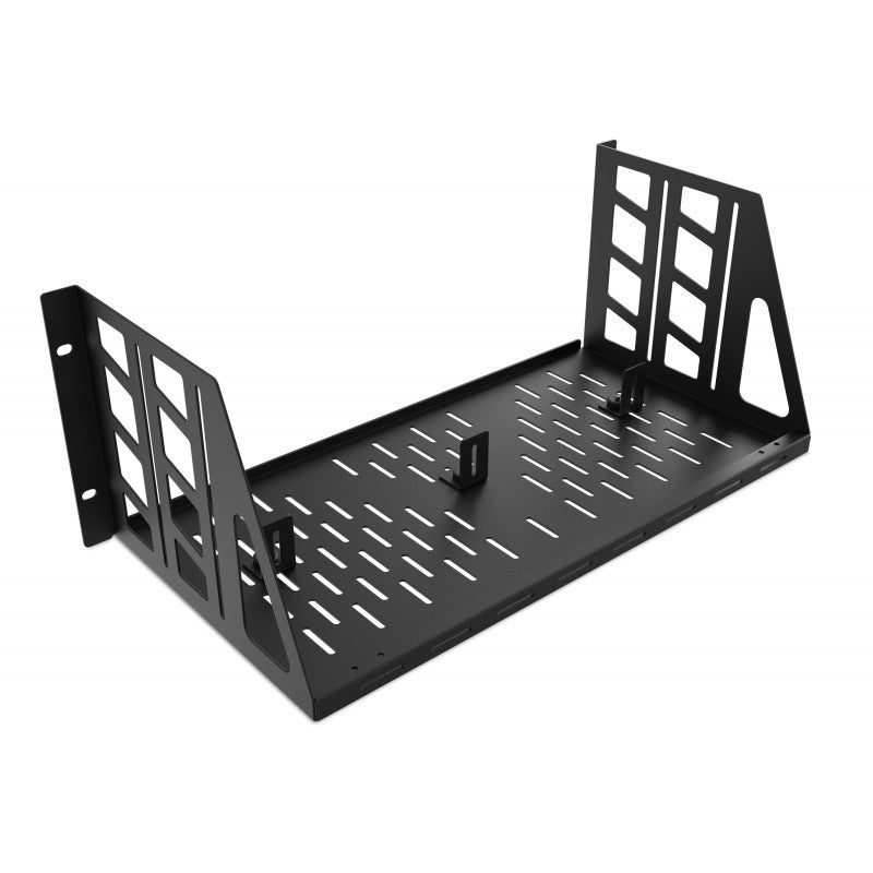 Audibax Pro Rack Shelf Vent 4U 230 - Bandeja de Ventilación para Rack 19 Pulgadas