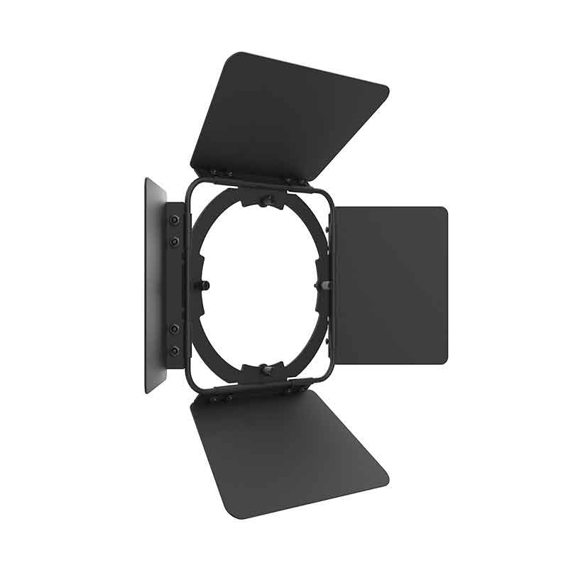 Audibax Pro Splash 140 Barndoor - Visera profesional de 4 palas para control de haz en Splash 140