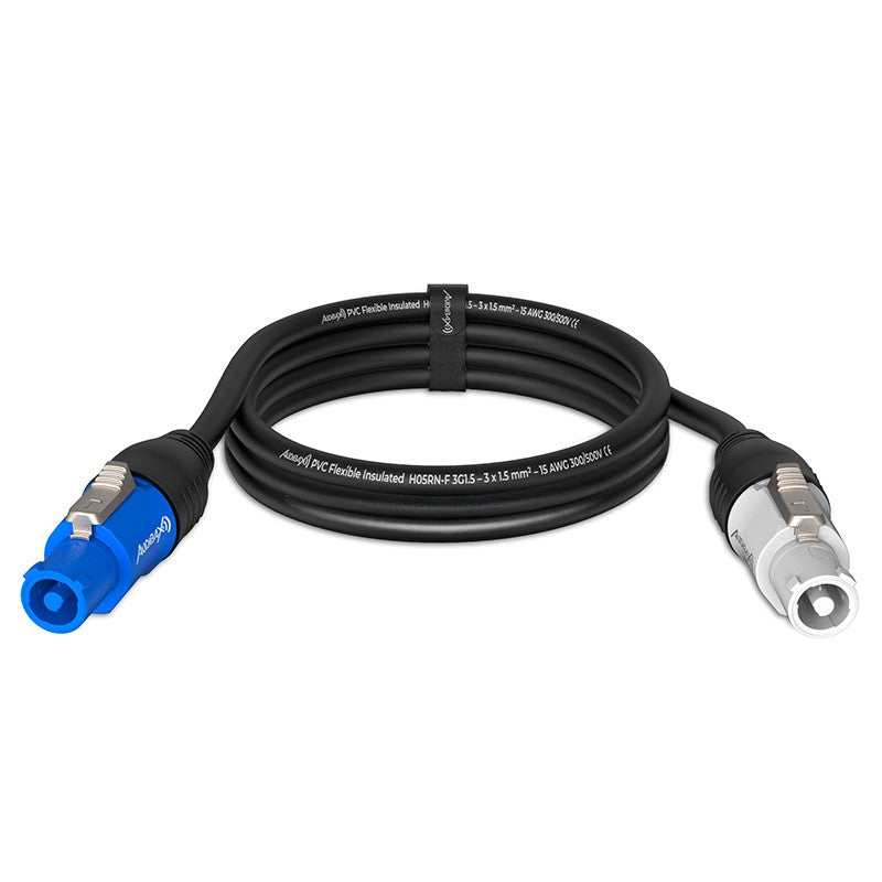 Audibax PWC300-15 - Cable alargador powerCON 3m