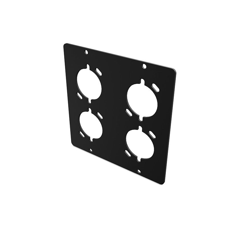 Audibax Rack Panel Vent 2U - Panel Ventilado 4H para Racks