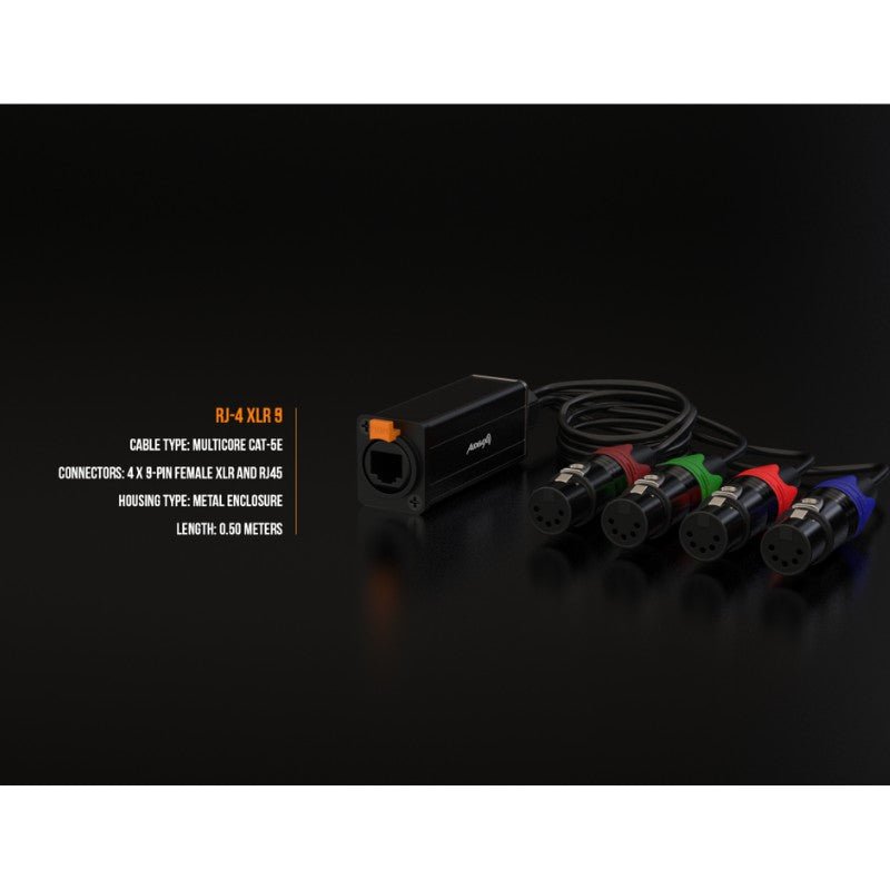 Audibax RJ - 4 - Cable XLR Hembra 5 Pines - Tempo Shop