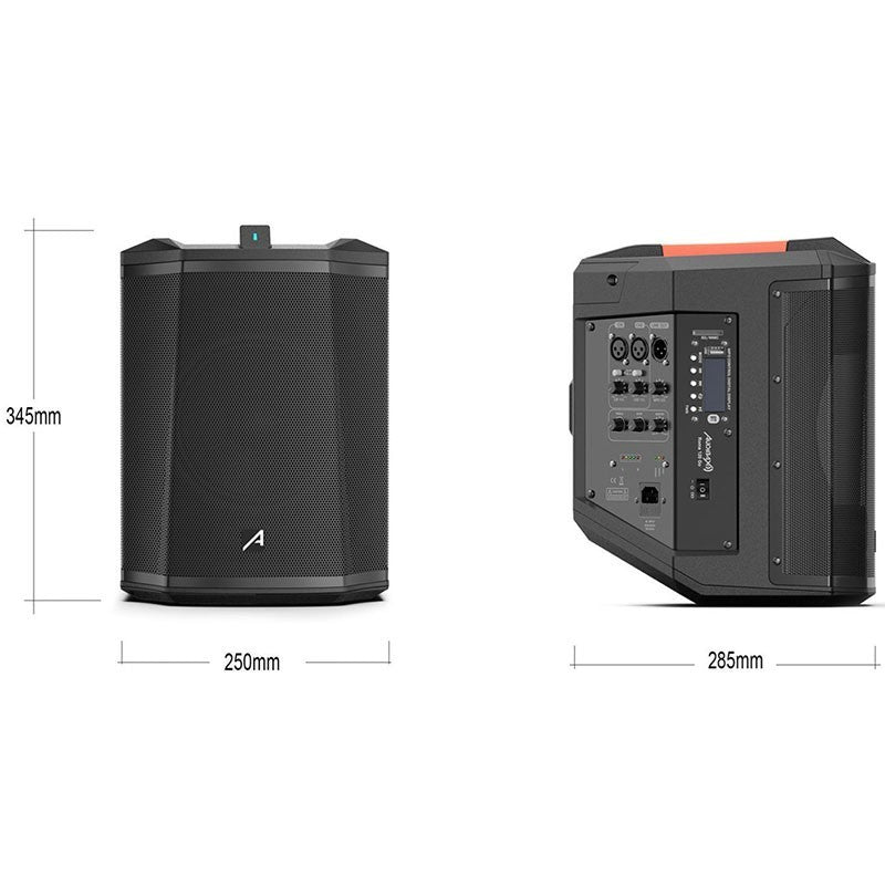 Audibax Roma 120 Go - Sistema PA Portátil Bluetooth con Batería Recargable 65" 120W - Tempo Shop