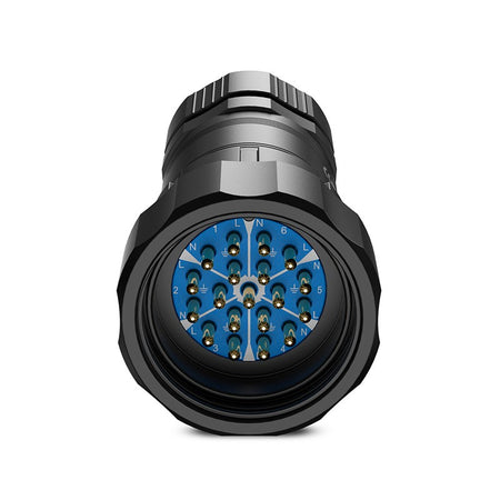 Audibax SCP-M-19P - Conector Socapex 19 Pines Macho Aéreo