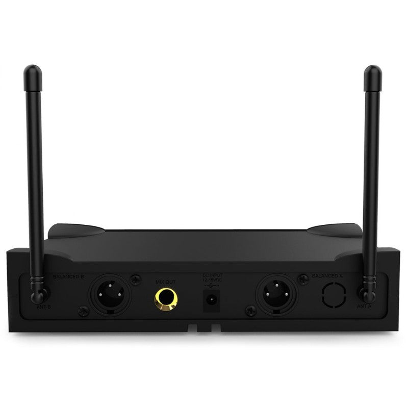 Audibax Sidney 500 A - Micrófono Inalámbrico Profesional UHF Doble Mano + Maleta - Tempo Shop