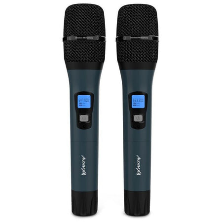 Audibax Sidney U310 - Doble Micro mano UHF con Frecuencia seleccionable - Tempo Shop