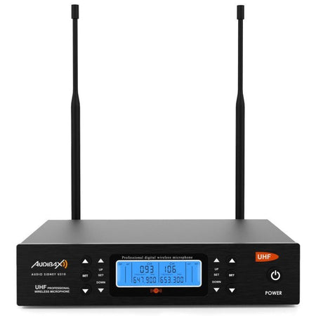 Audibax Sidney U310 - Doble Micro mano UHF con Frecuencia seleccionable - Tempo Shop