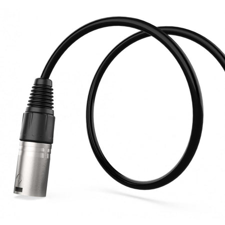 Audibax Silver 10051441 - Cable XLR Macho a XLR Hembra 3m Negro - Tempo Shop