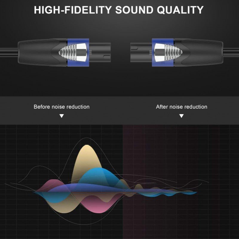 Audibax Silver 10091693 - Cable Speakon a Speakon 15m - Tempo Shop