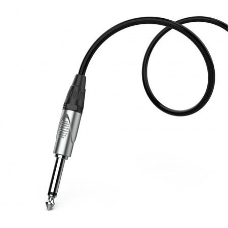 Audibax Silver 10145065 - Cable XLR H a Jack Mono 6m Negro - Tempo Shop